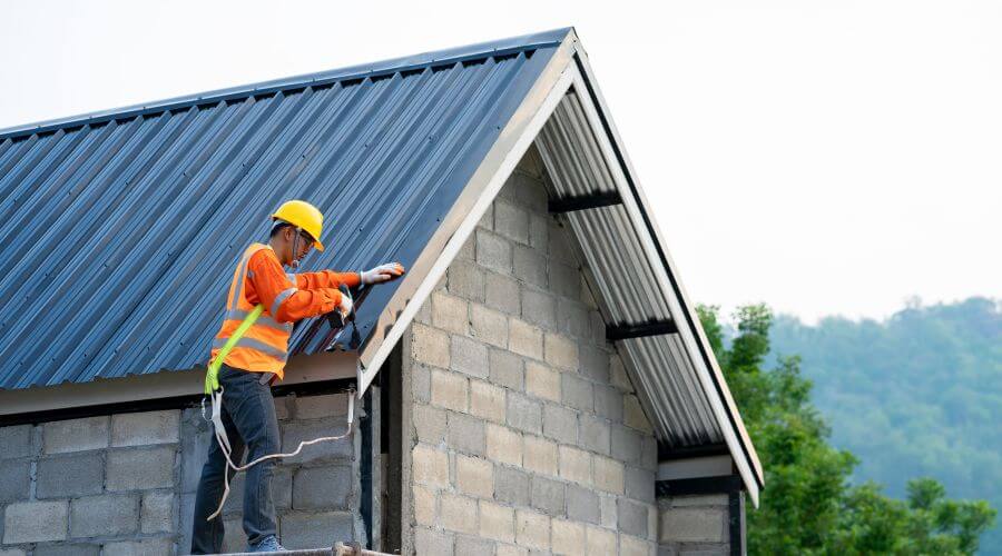 Professional metal roof installation in Forestville, WI